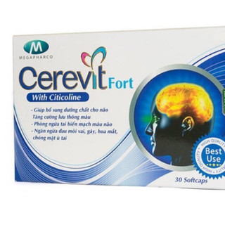 Viên Uống Bổ Não Cerevit Fort 30 Viên