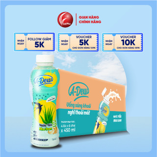 Nước Yến Nha Đam A Dew Chai 450ml - Thùng 24 Chai