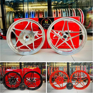 Mâm X1R mẫu Ngôi Sao CNC cho Click - Vario - Scoopy - Vision - Genio - Air Blade !