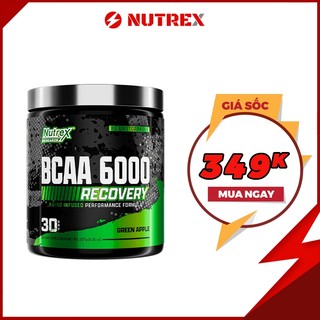 Thực Phẩm Bổ Sung Chống Dị Hóa Và Phục Hồi Cơ Bắp Nutrex Bcaa 6000 30 Lần Dùng