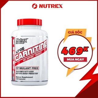 Thực Phẩm Hỗ Trợ Giảm Cân Và Tăng Sức Bền Nutrex Lipo 6 Carnitine