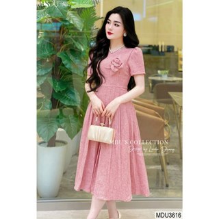  MDU3616 Váy xòe họa tiết, chất liệu mềm mịn cao cấp , nhẹ nhàng, không bai, không xù, đặc biệt không kích ứn