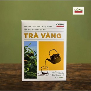Trà vàng cổ thụ Cộng Cà Phê 150gr, trà lá rời