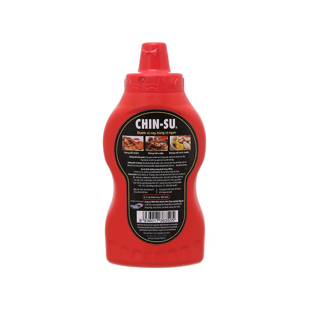 Tương ớt Chinsu chai 250g/ 500g [HN giao hoả tốc] - Ảnh 3