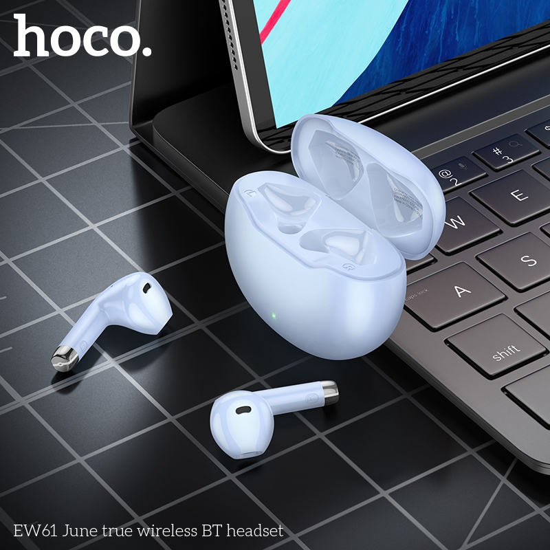 Tai nghe bluetooth Hoco EW61, Tai nghe nhét tai không dây có mic đàm thoại, nghe nhạc 7H, âm thanh nổi, Bluetooth 5.3 | BigBuy360 - bigbuy360.vn