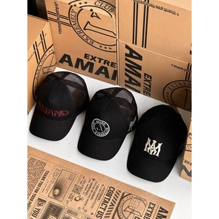 Mũ Amand Alpha Red Trucker Hat - Black M005