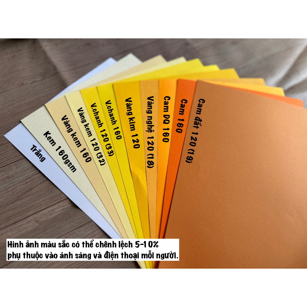 GIẤY A4 HÀN QUỐC 120GSM TÔNG VÀNG - GHI XÁM