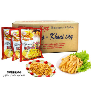 1 Bịch-10 gói bột chiên ngô khoai
