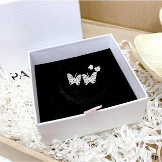 Bông tai bướm bạc