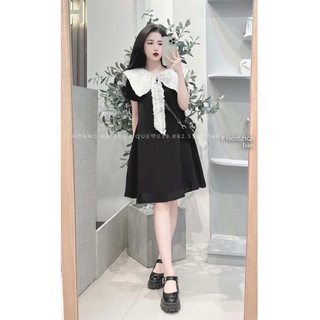 Váy Bầu Thiết Kế Công Sở Đầm Bầu Dáng Suông Đầm Bầu Nơ Cổ Siêu Xinh