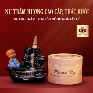 Combo nụ trầm hương thác khói thơm dịu, không hóa chất THIÊN MỘC HƯƠNG xông nhà tẩy uế quà tân gia