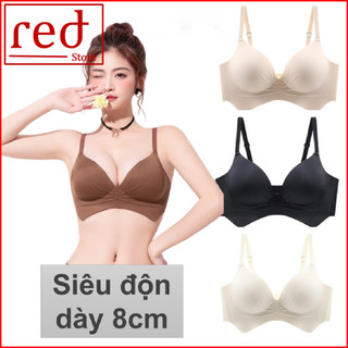Áo ngực nâng ngực mút dày 8cm, Áo ngực su đúc không gọng AS20