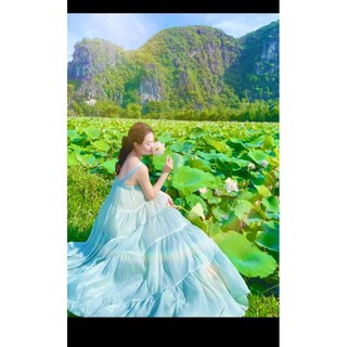 đầm 2 day đẹp