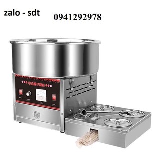 Máy làm kẹo bông gòn điện công suất 100W. Bảo hành 1 năm