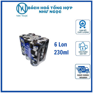  Lốc 6 Lon - Nước Sương Sáo Đen ChaBaa Thái Lan Lon 230ml - Bách Hóa Tổng Hợp Như Ngọc 