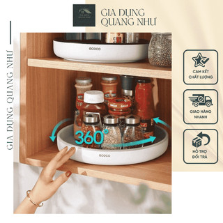 Đĩa xoay đa năng ecoco xoay 360 độ khay để gia vị , kệ để mỹ phẩm cao cấp 2021,2022