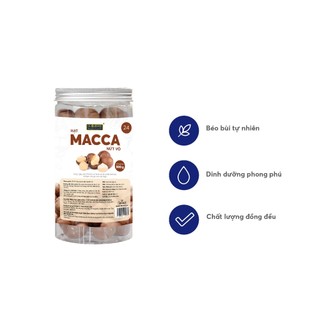 HẠT MACCA ÚC NỨT VỎ 500 G SIZE 24