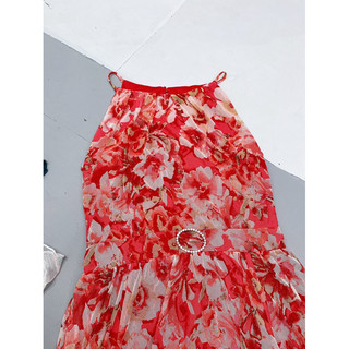 Đầm thun lưới maxi vnxk