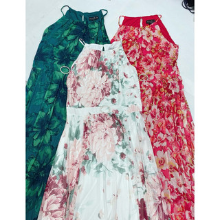 Đầm thun lưới maxi vnxk