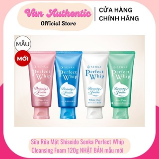 [HÀNG NỘI ĐỊA NHẬT CHUẨN] Sữa Rửa Mặt Tạo Bọt Chiết Xuất Tơ Tằm Trắng Senka Perfect Whip 120g