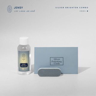 Combo Làm Sáng Bạc, Đánh Sáng Trang Sức Bạc JENSY. Bộ Sản Phẩm Bảo Dưỡng, Đánh Sáng Bạc CBDS