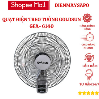 Quạt điện treo tường Goldsun GFA-6140, 3 tốc độ gió làm mát,điều khiển từ xa tiện lợi, BH 12 tháng