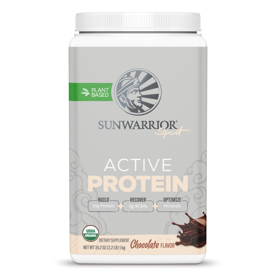 Protein thực vật hữu cơ Sunwarrior Active Protein vị Chocolate