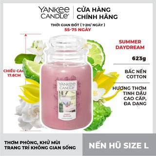 Nến hũ Yankee Candle size L - Summer Daydream