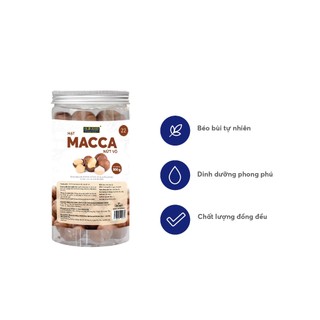 HẠT MACCA ÚC NỨT VỎ 500 G SIZE 22