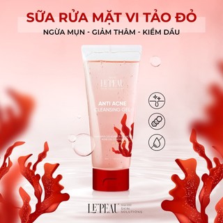 Sữa rửa mặt anti acne hỗ trợ giảm mun, ngăn ngừa mụa, làm sạch sâu - LE'PEAU