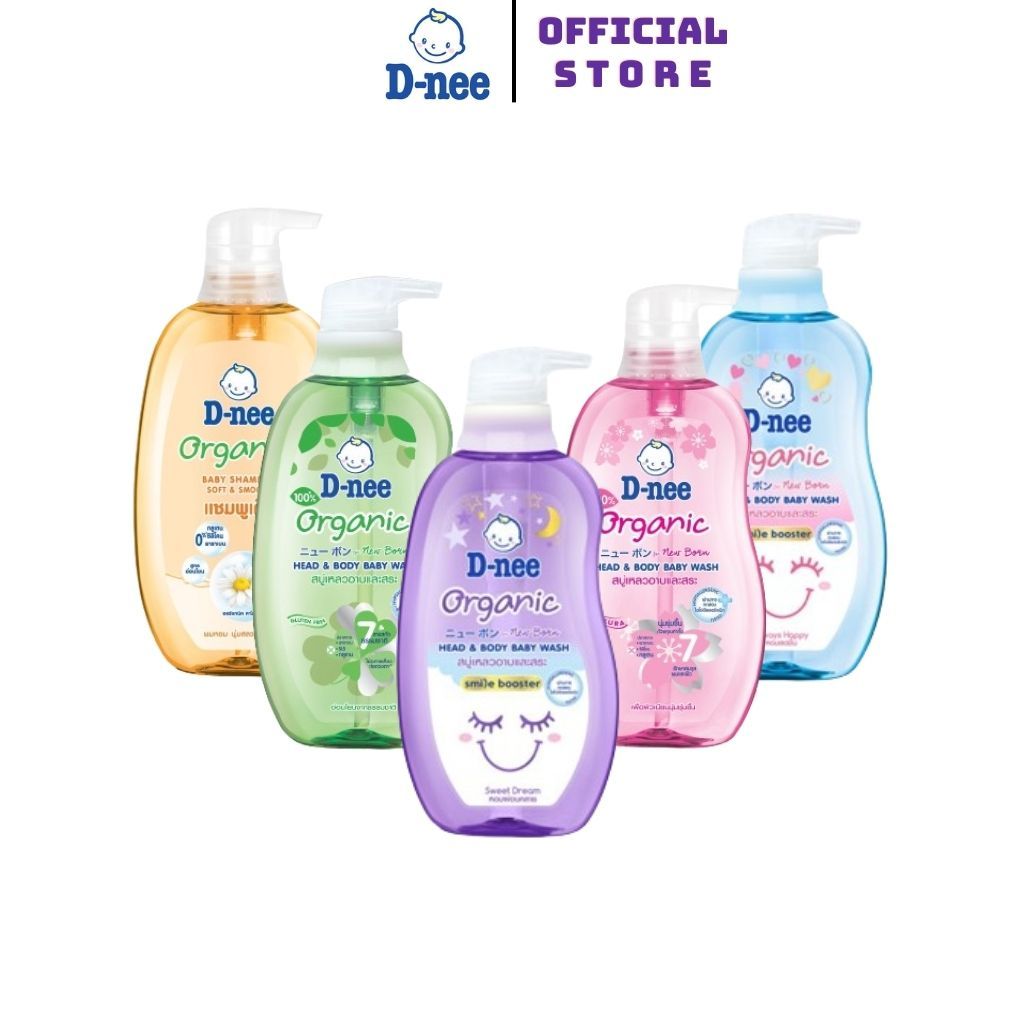 Sữa tắm gội toàn thân Dnee cho bé 380ml/800ml.