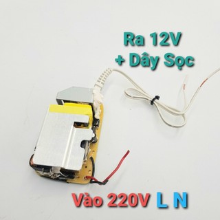 Nguồn Không Vỏ 12V3A 12V2.5A Hàng Nhà Máy Nguồn 12V 3A dùng cho 12V2A 12V1A Nguồn Chuyển 220V Về 12V3A DC ShopLinhKien