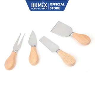 Set 4 dao phết phomai , pizza bằng thép không gỉ - Hàng tặng