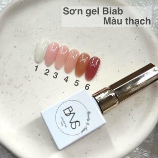 Sơn gel Biab thạch BNS 6 màu - LẺ MÀU  [NEW] Quick Building Gel