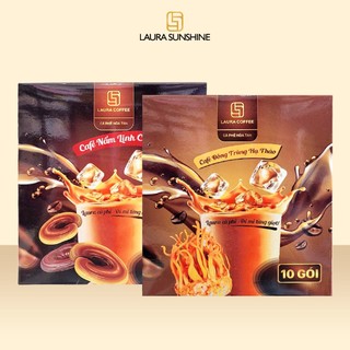 Cà phê sữa hòa tan Laura Coffee hộp 10 gói*18g