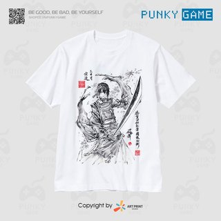 (Collections) Áo thun Touken Ranbu Black Art ngắn tay
