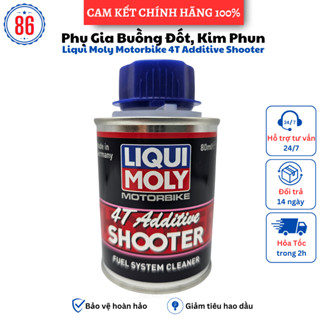 Dung Dịch Vệ Sinh Buồng Đốt ,tẩy cặn cacbon Liqui Moly Additive Shooter 80ml- Sản xuất tại Đức