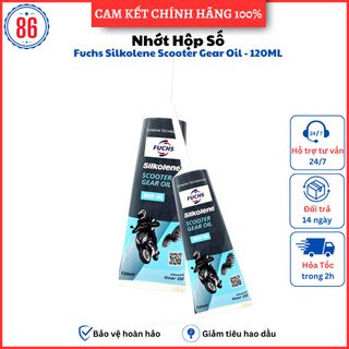 Nhớt Láp, nhớt Hộp Số Xe Tay Ga Fuchs Silkolene Scooter Gear Oil 80W-90 120ML Made in Indonesia