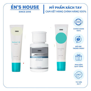 Kem dưỡng retinol oba 0.5% và 1% 28g, bha | kem dưỡng tái tạo da căng bóng, cải thiện tone da, da mềm mịn, trẻ trung