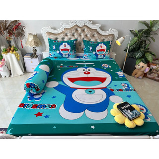 Bộ Drap Thun Hàn Quốc mát lạnh 4 món (Inbox nhiều mẫu lựa chọn)