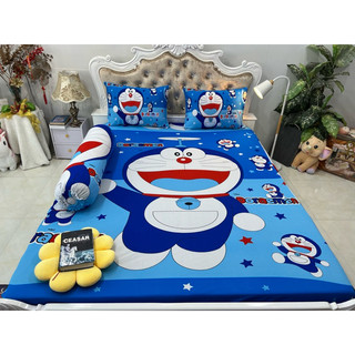 Bộ Drap Thun Hàn Quốc mát lạnh 4 món (Inbox nhiều mẫu lựa chọn)