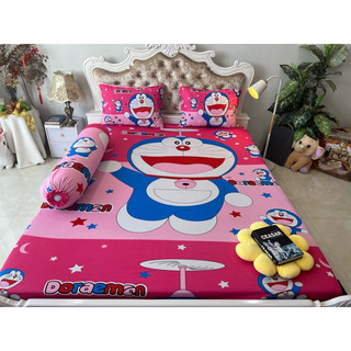Bộ Drap Thun Hàn Quốc mát lạnh 4 món (Inbox nhiều mẫu lựa chọn)