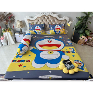 Bộ Drap Thun Hàn Quốc mát lạnh 4 món (Inbox nhiều mẫu lựa chọn)