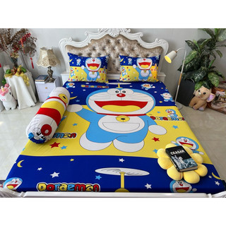 Bộ Drap Thun Hàn Quốc mát lạnh 4 món (Inbox nhiều mẫu lựa chọn)