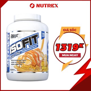Thực Phẩm Bổ Sung Protein Sữa Tăng Cơ Cho Người Tập Gym Nutrex Isofit 5lbs (2,27kg)