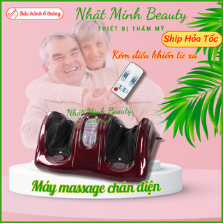 Máy massage chân Foot Massager | Máy matxa chân kèm điều khiển tiện lợi, nhiều chế độ