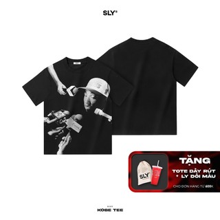Áo thun cổ tròn SLY Kobe Tee màu đen