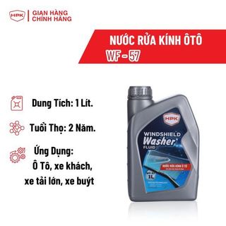 Nước Rửa Kính ô tô  pha sẵn HPK WF57-1L làm sạch nhanh, không gây đóng cặn, giảm ma sát