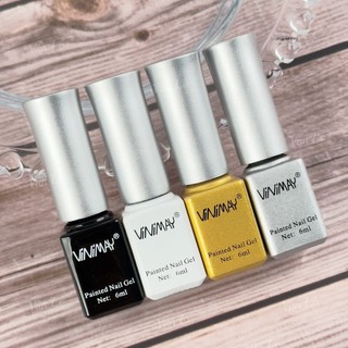 Cọ nét vẽ vinimay lẻ chai 12 màu