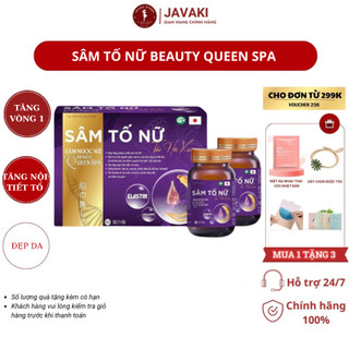 Sâm Tố Nữ Chính hãng - Sâm Tố Nữ Collagen Tái Hồi Xuân, tăng vòng 1 bổ sung nội tiết tố nữ sáng da